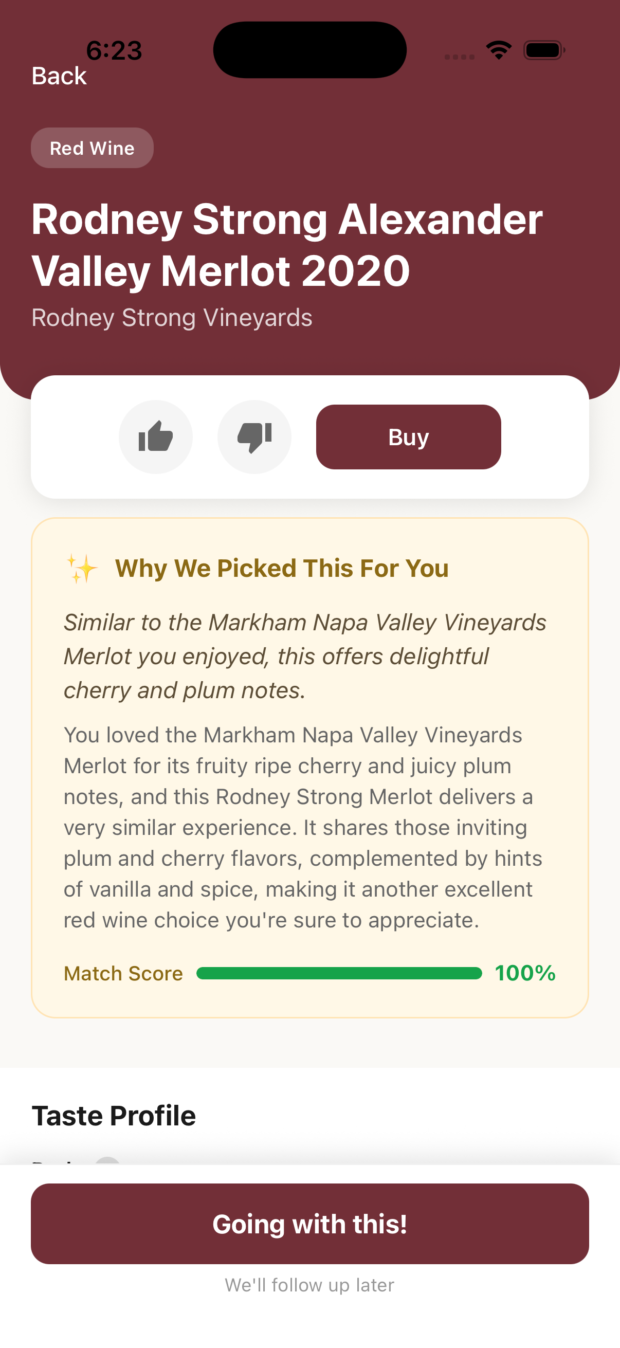 SipSure Recommendations